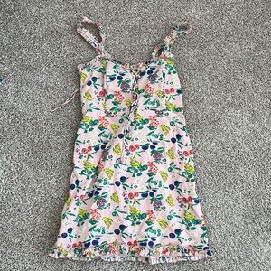 Urban Outfitters Pink Fruit Dress